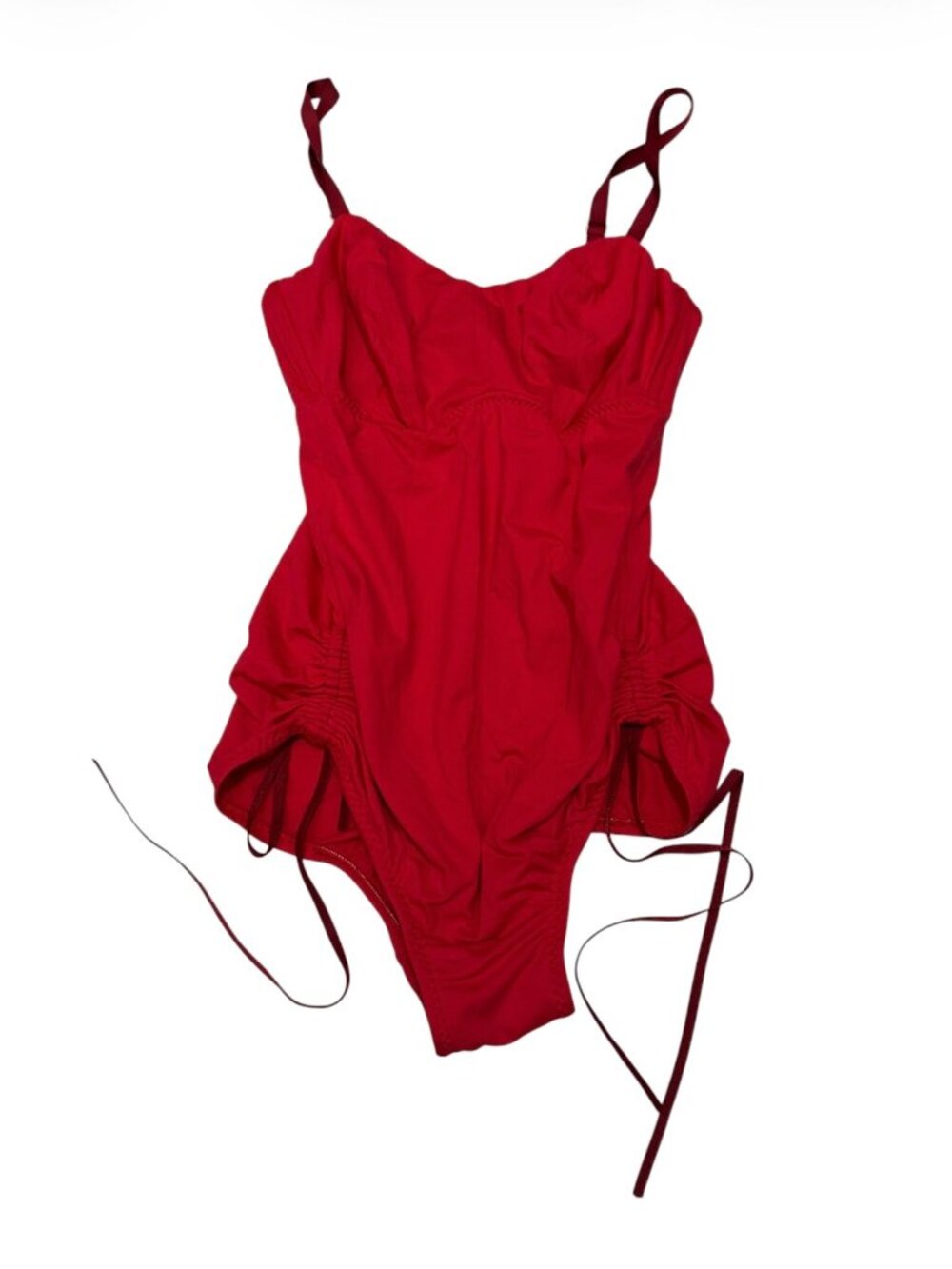 Malia Mills Red Bathing Suit Sz 2